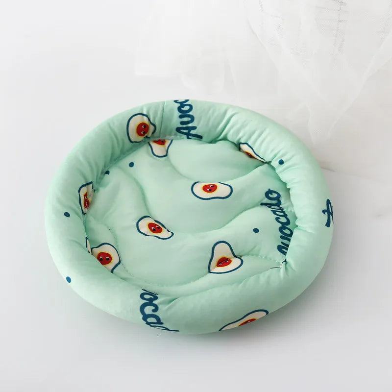 Small Animal Bed Cushion Mat, Hamster Nest, Squirrel, Hedgehog, Rabbit, Warm, Soft, Plush, Guinea Pig, House, Small Pet Nest Mat