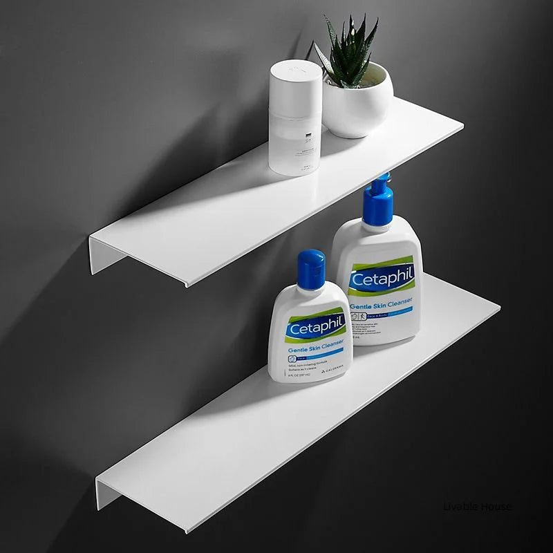 Bathroom Shelves Storage Rack Wall Mount Shelf Shower Storage Rack Holder for Toilet Shampoo Organizer Bathroom Accessories