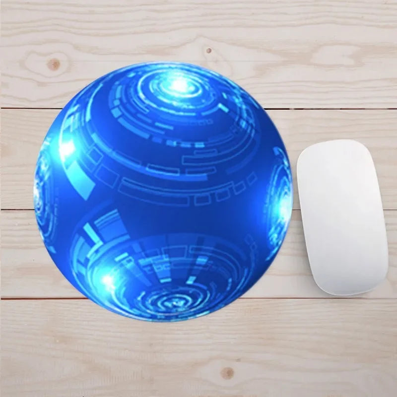 19 Styles Fashion Planets Mouse Pad Round Computer Mouse Pad Gaming Mouse Pad for Pc Laptop Desk
