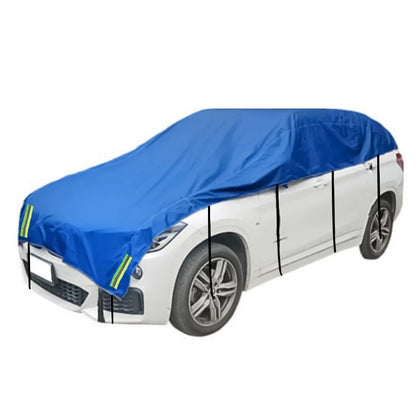 Car Covers Waterproof Car Half Covers Winter Snow Cover Sun Shade Rain Dust Resistant Cover for Sedan SUV Hatchback Pickup Truck