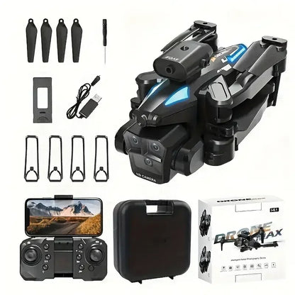 C10 Quadcopter Drone - 360° Infrared Obstacle Avoidance, Aerial Camera, Remote Control,  Perfect Gift，New Year/Thanksgiving Gift