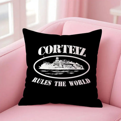 Fashion Brand C-CorteizS Cushion Cover Comfortable Reversible Pillow Cover Ideal for Car Sofa Bedroom & Beyond