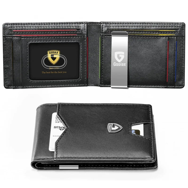 Wallet, US Dollar Wallet, Men'S Card Case, Business Wallet, Creative Gift, Short Wallet Men'S Wallet