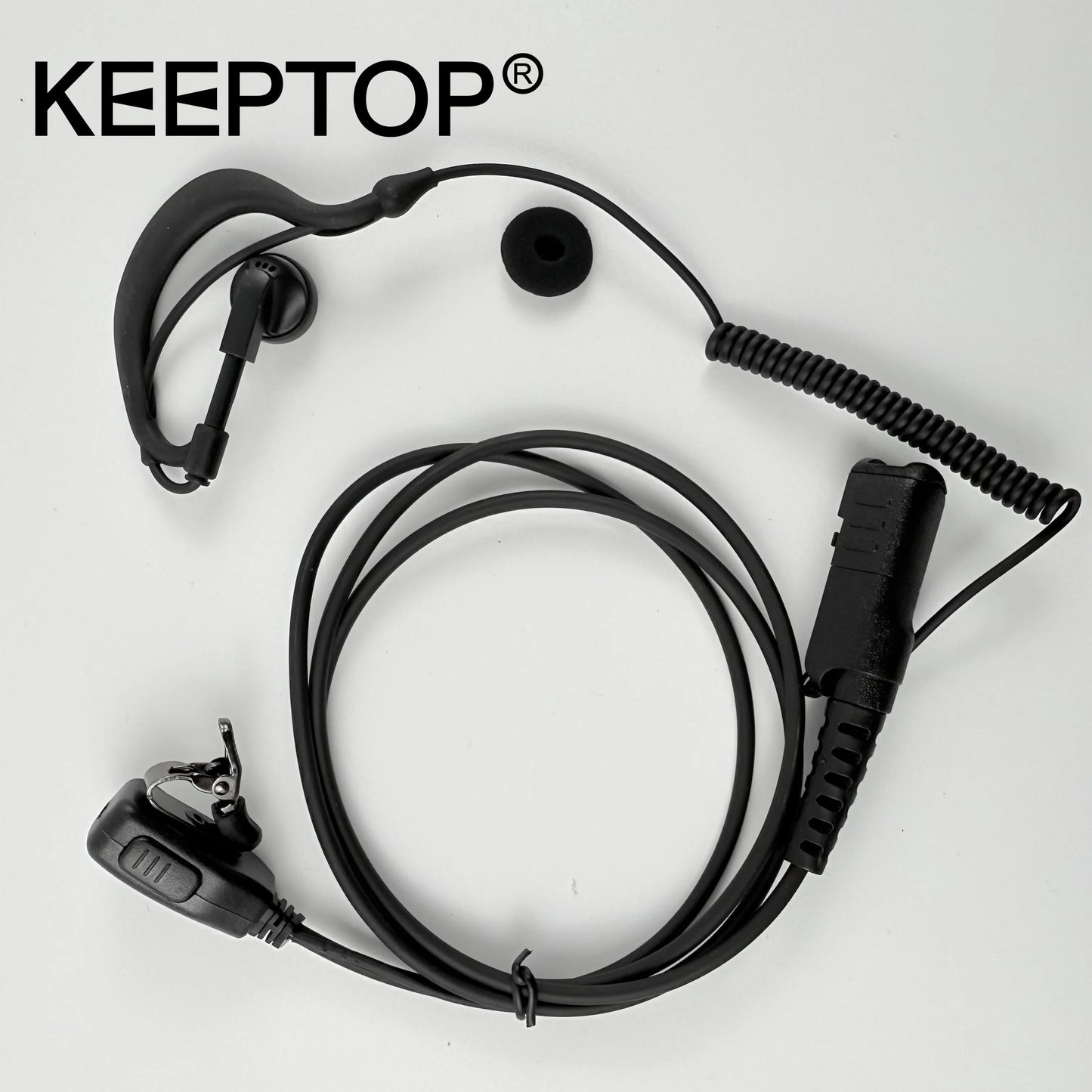 Earpiece Headset Mic For Motorola Radio DP2400 DP2600 XiR P6600 P6620 E8600 MTP3150 MTP3550 XPR3500 3300 Walkie Talkie Earphone