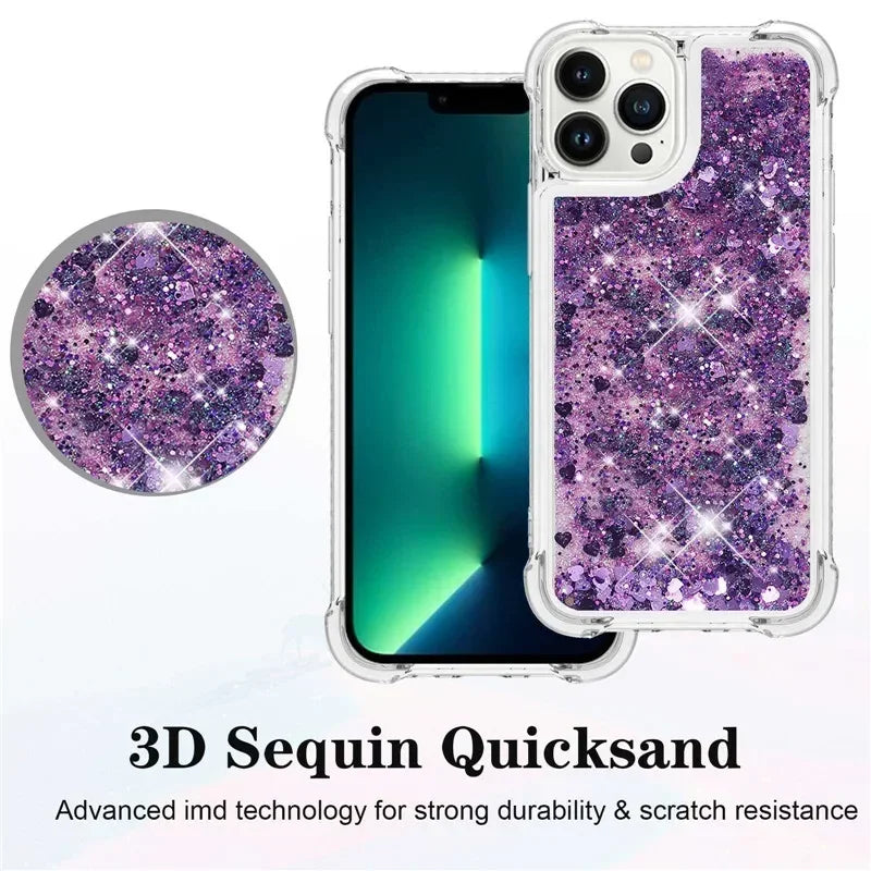 Xiomi 14T 13T Pro 13 Lite 12S Ultra Phone Case for Xiaomi Poco M6 X6 F5 X5 Luxury Anti Fall And Quicksand Soft Half Pack Cases