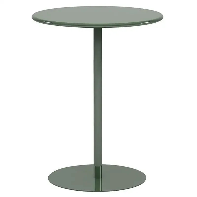 Simple Cream Style Luxury Sofa Side Table Bedroom Bedside Table Round Tables Blue Coffee Tables Tea Table Living Room Furniture