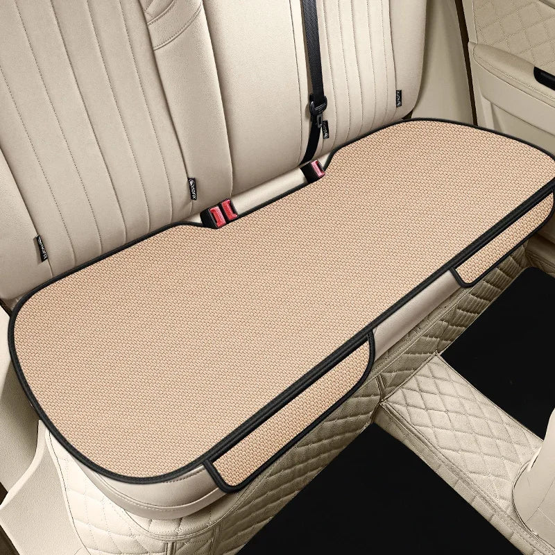 Car Seat Cushion Breathable Ice Silk Anti-Slip Car Seat Cover Set Four Seasons Universal Car Seat Cover Car Interior Accessories