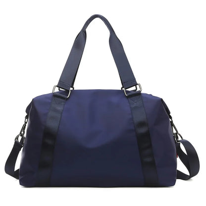 Women's Large Travel Bag Multi-Functional Duffle Tote Bag Handbags Nylon Waterproof Shoulder Bag Women Wet Dry Pockets Gym Bag
