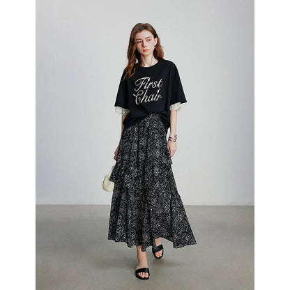 TOYOUTH Women Skirt 2025 Summer New Skirt 8520002