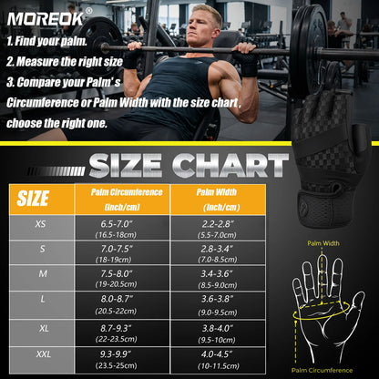 Gym Gloves for Men Sports Multi-use Breathable Gel Weight Lifting Gloves for Pull-ups,Training,Fitness,Road Bike Outdoor Cycling