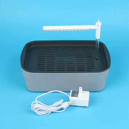 Automatic Parrot Bird Bath Tub USB Electric Pet Water Circulating Fountain Shower Bathtub Pet Supplies for Birds