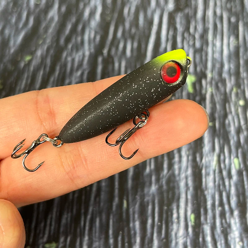 1pcs 45mm 3g Sinking Pencil Fishing Lures Mini Popper Walking Dog Artificial Hard Bait Pesca Wobbler Swimbait Tackle Accessories