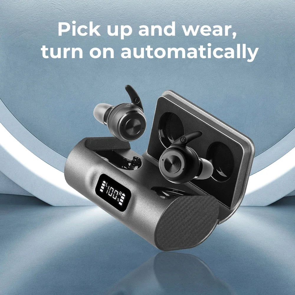 Rechargeable Hearing Device for The Elderly Digital Chip Noise Reduction Invisible ITE Design Comfortable To Wear
