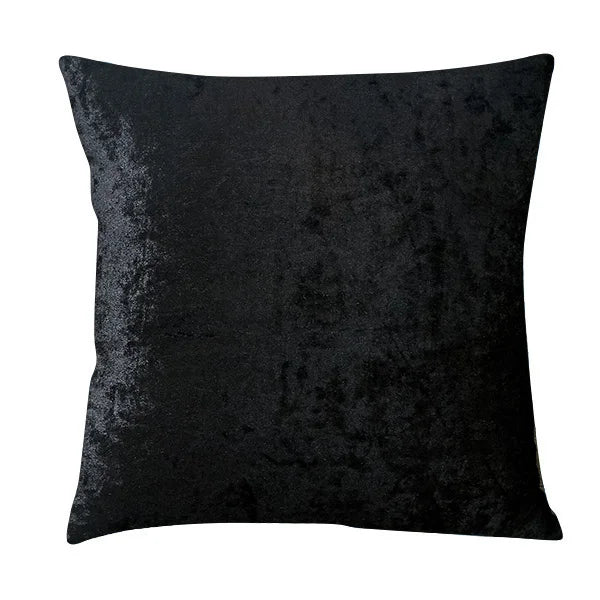 pillow, Velvet covered with 60x60 cm super soft pillow, used for sofa throwing, shining decoration, living room pillow