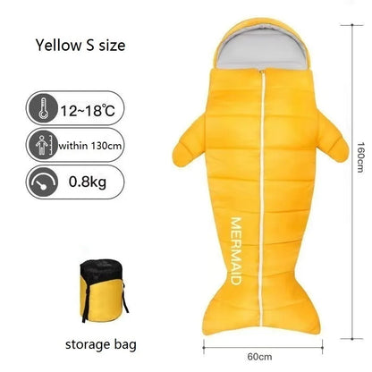 Ultralight Sleeping Bag Camping Sleeping Bag for Kids and Adults Sleeping Bag Camping Vacuum Bed Camping Accessories S/M/L size