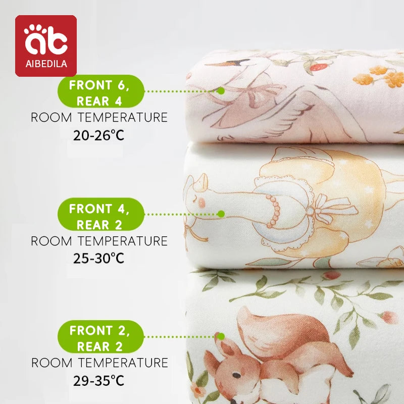 AIBEDILA ﻿Baby Sleeping Bag Childen Summer Silk bamboo Cotton Babe Sleepsack 1-3Years Infant Breathable Growth Blanket Sleepwear