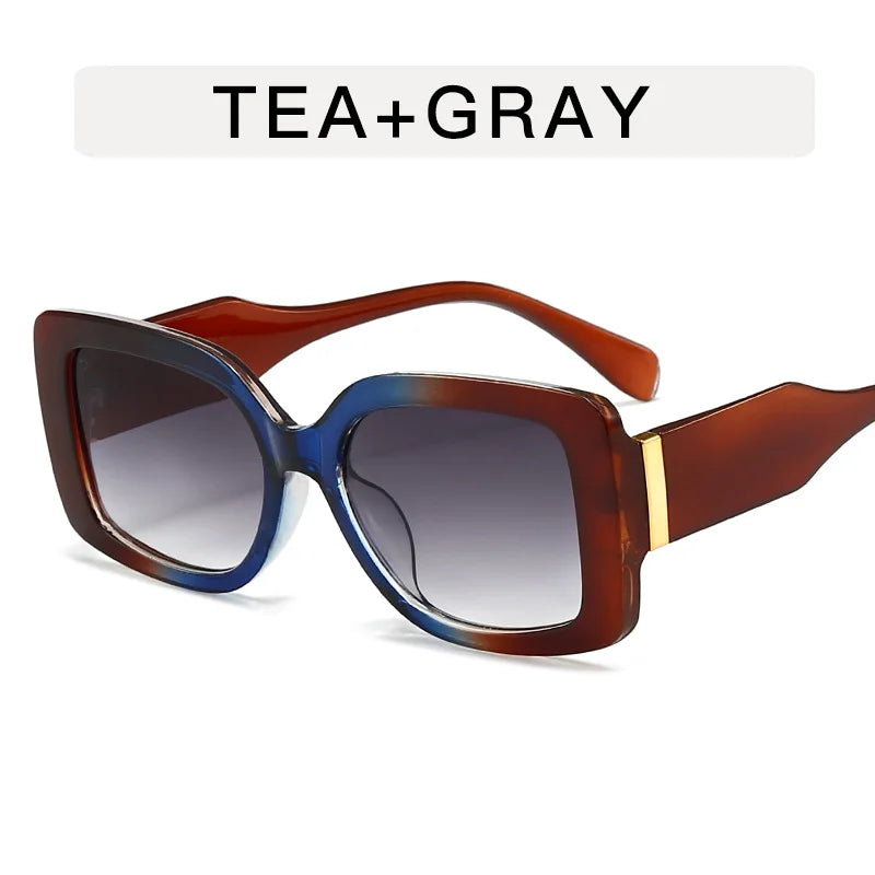 2025 Luxurious New Glamour Sunglasses For Women And Men Stylish Square Designer Sunscreen Glasses Unisex Fashion Shades