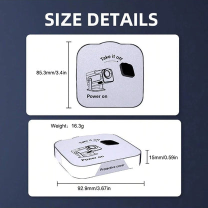 HY320mini Projector Lens Cover Portable Lens Cover Projector Dustproof Protective Lens Cover Home Video Projector Lens Cover