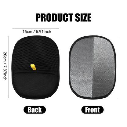Pet Hair Removal Tool Reusable Static Removal Gloves Double-Sided Grooming Gloves for Pets Removes Pet Fur Hair for Carpets