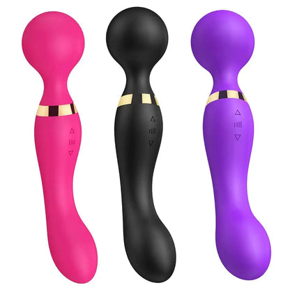 Portable Mini Handheld Massager Waterproof Multi Mode Vibration Rechargeable Muscle Relief Health Care Device