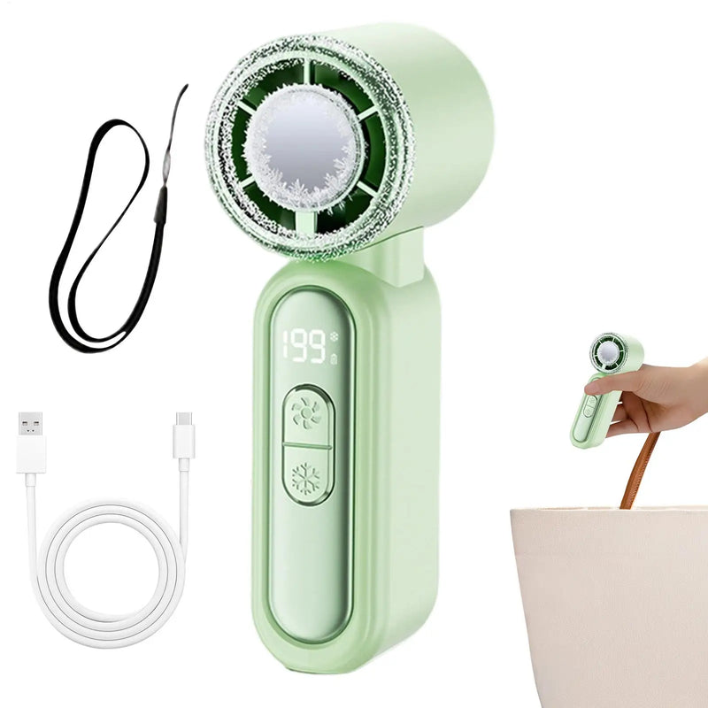 Portable Fan Strong Wind Adjustable Appliance Handheld Personal Fan For Travel Picnic School Commuting Beach Dorm Students Boys