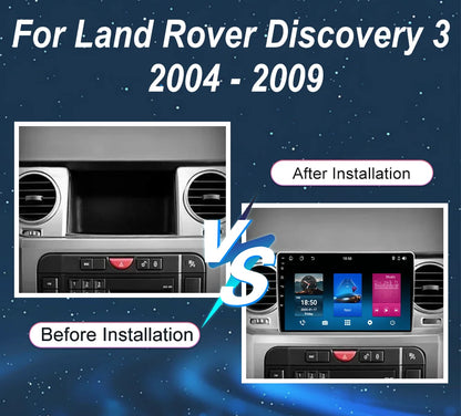 Car Android 16 GPS Navigation For Land Rover Discovery 3 2004 -2009 Auto Radio Stereo Multimidia Video Player Carplay NO 2DIN 4G