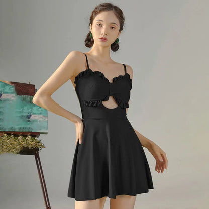 Cover-up Women Solid Slim Ulzzang Beach Style Sun-proof Colleges Swimwear Summer Retro Sexy Chic Casual Design Cozy Ins Holiday
