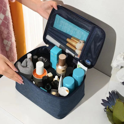 Minimally Portable Large Capacity Toileting and Makeup Bag Skincare Storage Bag Multifunctional Outdoor Travel Set Storage Bag