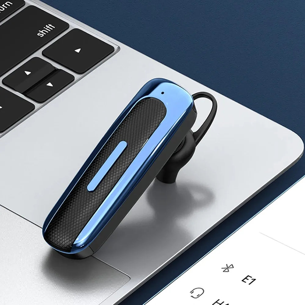 Ear Hook E1 Wireless Bluetooth Earphone Earbuds Mic Business Headphones Hi-Fi Stereo Single E1 Bluetooth Headset Sports