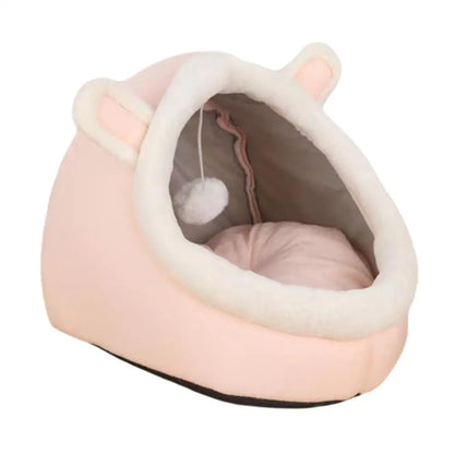 Foldable Dog House Kennel Bed Mat For Small Medium Dogs Cats Winter Warm Cat Bed Nest Pet Products Basket Pets Puppy Cave Sofa
