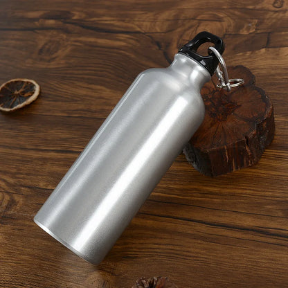 (12pcs) Camping Alloy Water Bottle 500ml Lightweight Single Wall Soft Camping Cycling Water Bottle