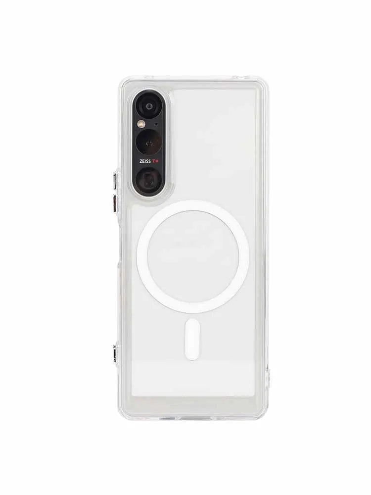 Magnetic Luxury Matte Translucent Armor Shockproof Case For Sony Xperia 1V Sony Xperia 1VI 1VIIFor Magsafe Wireless Charge Cover
