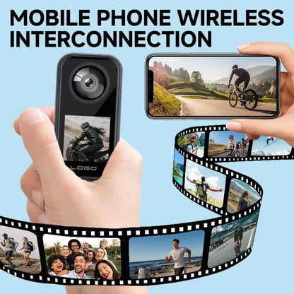 Action Cameras 4k 130° Video Wide Angle WiFi Pocket Action Camera Front 2K And Rear 2K Night Vision bicycle helmet motorcycles