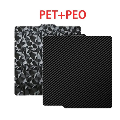 For Bambu lab P2S X1 P1S Carbon Build Plate A1 PEI Sheet Textured Double Sided PEO PET Bed For  Bambulab P1S P1P X1C Build Plate