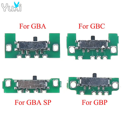 YuXi 1pc Replacement Power On Off Power Switch Button Board For Gameboy for GBA GBC GBP GBA SP Console