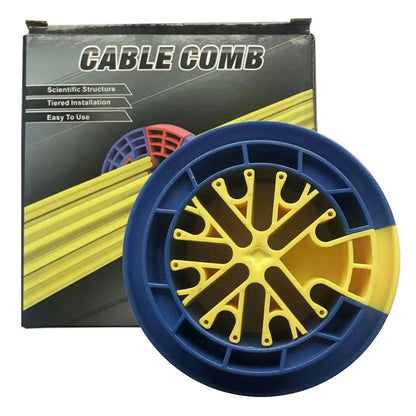 Cable Management Comb Tool Dresser Bundler Organizing Tool Portable Wire Comb Perfect For Cable Management