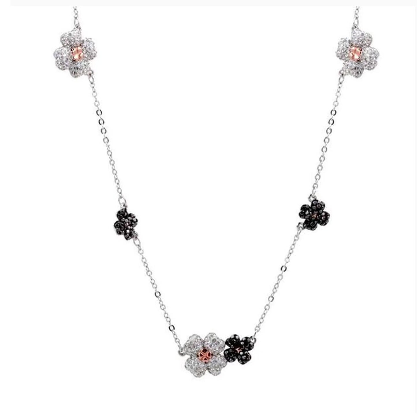 2026 New Trend Fine Jewelry Set Original Charm Luxury Lucky Grass Crystal Fashion Necklace Ring Earrings Romantic Gift for Women