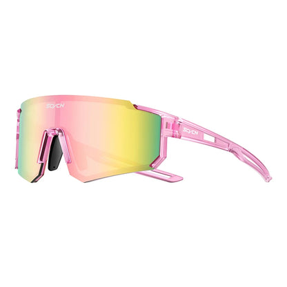SCVCN Cycling Glasses Bike Mountain Bicycle Hiking Camping Golf UV400 Sunglasses Sport Protection Glasses for Men Women Baseball