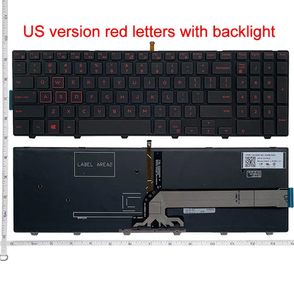 RU/US/UK/BR/SP For DELL Latitude 3550 3560 3570 3580 3588 15-3578 Vostro 15-3562 3546 3559 3565 3549 3558 laptop keyboard