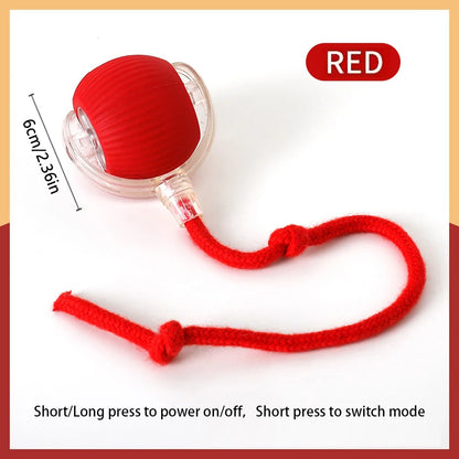 Smart Dog Toys Ball Electronic Interactive Pet Toy Moving Ball USB Automatic Moving Bouncing for Puppy Birthday gift Cat Product