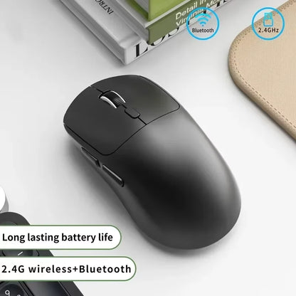 Lenovo Mouse Bluetooth 2.4G Wireless Three-Mode Rechargeable Ergonomic Office Gaming Portable Mice For iPad PC Laptop Mouse ﻿