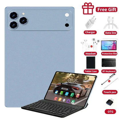 2026 Pad 17 Pro Max Tablet PC 11 Inch 24GB 2T Android16 Snapdrago 8gen3 5G Dual SIM Call WIFI 20000mAh Tablet Face Recognition