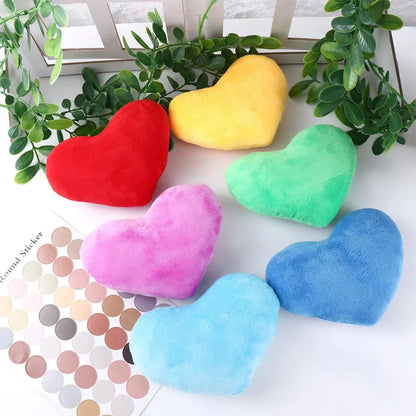 Heart Shape Decorative Throw Pillow PP Cotton Soft Creative   Cushion Lover Gift 15cm