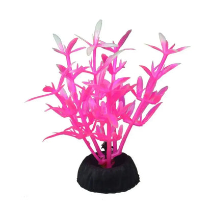 Vibrant Artificial Seaweed Aquarium Plants - Diverse & Lifelike Fish Tank Landscaping Decor