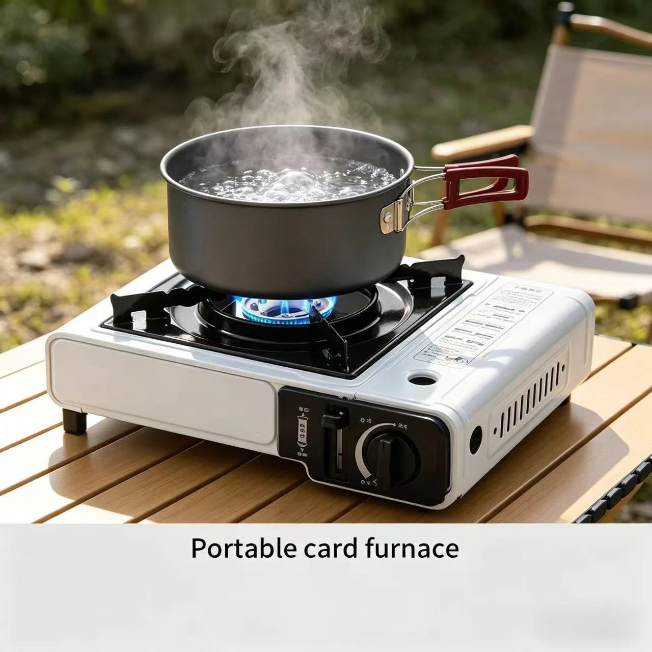 2026 Portable  Gas Stove Compact Design for Hot Pot BBQ Camping Cooking Outdoor Lightweight Cassette Stove