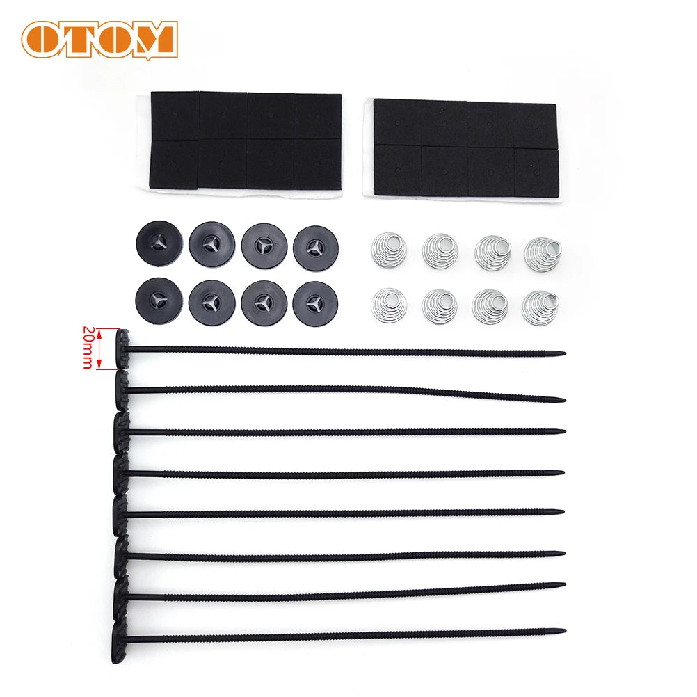 Motorcycle Accessories Fan Bracket Kit Universal Mounting Radiator Cooling Fixed Belt Strap For KTM HONDA YAMAHA KAWASAKI SUZUKI