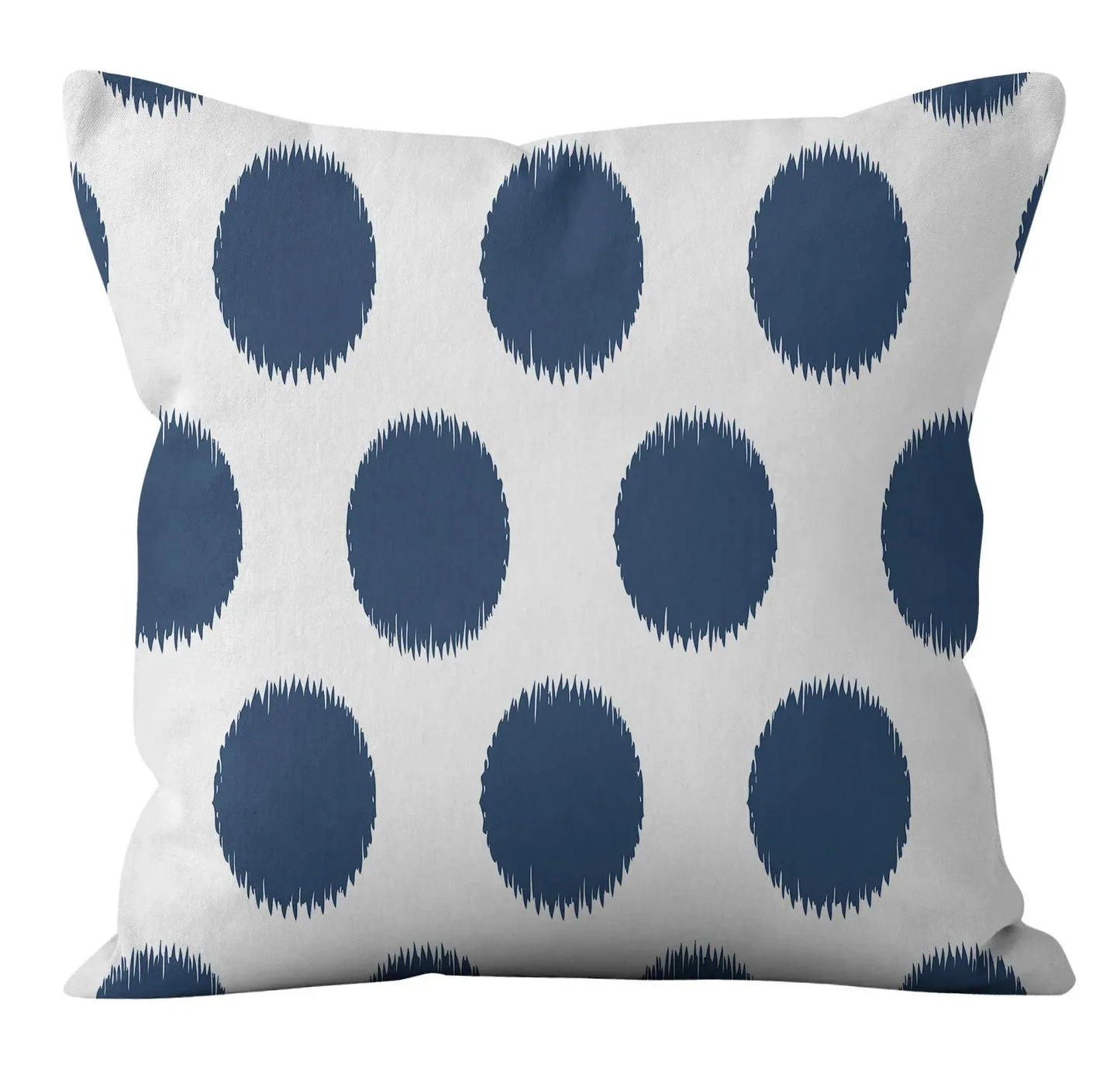 Modern Fashion Nordic Sofa Simple Cushion Cover Living Room Decoration Pillow Cover Navy Blue Geometric Pillow Cover