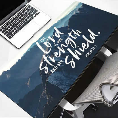 Bible Verse     Mouse Pad Game mouse pad face gamer desk pad mouse pad carpet accessories table pad