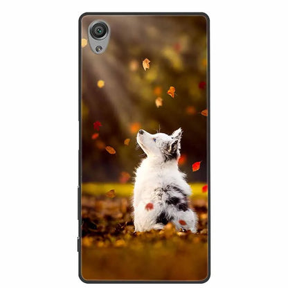 For Sony Xperia X Case F5121 Fashion Soft TPU Silicone Back Cases for Sony Xperia X Cover Protective Funda XperiaX Cartoon F5122