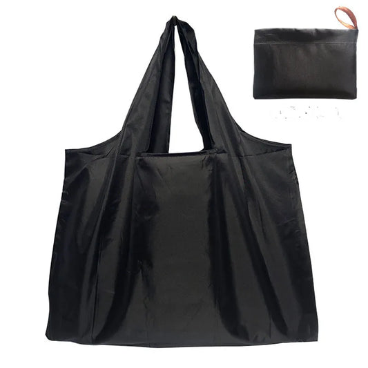 Lady's large capacity folding shopping bag - reusable large-sized shopping bag